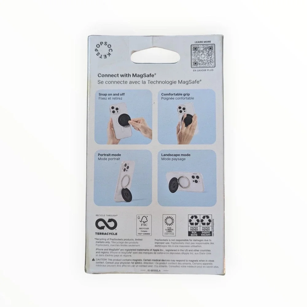 Pop Socket item may